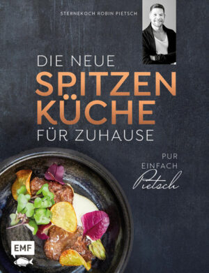 Pure feine Küche auf gehobenem Niveau, aber fernab vom Mainstream - so kocht Sternekoch Robin Pietsch. Getreu dem Motto "Denn das Gute liegt so nah" kommen in seinem Restaurant im Harz nur heimische und regionale Zutaten auf den Teller. In seinem ersten Kochbuch präsentiert er seine minimalistisch-besondere Art zu kochen und zeigt über 80 spannende Gerichte, die jeder Hobbykoch zuhause umsetzen kann. Mit dem Besten aus Fleisch, Fisch und Gemüse zaubert er pure Vorspeisen, Hauptspeisen und Desserts, die satt machen, sich aber auch zu Menüs kombinieren lassen. Lachsforelle mit gelber Beete, Schweinebauchragout mit kandiertem Sellerieblatt, Steckrübe mit Butter und Bärlauch, Kohlrabi Flüssig & Fest, luftgetrockneter Schinken auf der Wäscheleine - aus frischen, regionalen Zutaten und traditionellen Zubereitungsmethoden entstehen völlig neue spannende Kreationen. Außergewöhnliche Zutatenkombinationen und besondere Aromen, wie beim Kabeljau in Schokoladensauce oder der gebackenen Sellerie mit Lavendel, laden zum Experimentieren ein. Dabei ist wichtig: Alle Gerichte lassen sich trotz Sternekoch-Anspruch auch in der heimischen Küche einfach umsetzen. Und wenn es mal komplizierter wird, liefert Robin Pietsch hilfreiche Küchen-Hacks, erklärende Tipps und praktisch-schnelle Tricks gleich mit.