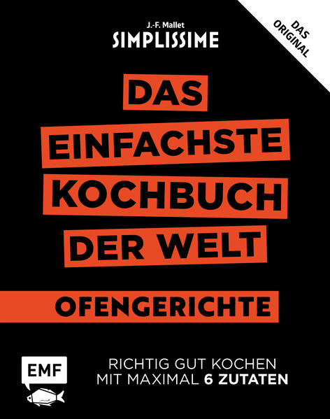 Schnell, simpel, schmackhaft: Der Bestseller unter den Kochbüchern präsentiert diesmal einfache Kochrezepte aus dem Ofen. Die Gerichte sind mit wenig Aufwand zubereitet und bieten viel Genuß. Unter den 45 genialen Rezepten finden sich Kartoffelgratin, Chorizo-Auflauf, gefüllte Paprika, Ratatouille oder Salbeihähnchen. Der Clou: Alle Rezepte benötigen nur 4 bis 6 Zutaten. Wie von der Simplissime-Reihe des Bestsellerautors Jean-Francois Mallet bekannt, sind Layout und Bildsprache stark vereinfacht und auf das Wesentliche reduziert, die Kochanleitungen sind einfach gehalten und umfassen nur eine Handvoll Sätze.