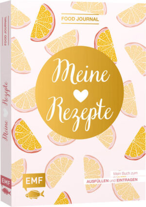 Meine Lieblingsrezepte - ein Küchenschatz zum Behalten oder Verschenken Der Apfelkuchen der Oma, die Rouladen von der Mama und dieses göttliche Dessert der besten Freundin - unsere Lieblingsrezepte fristen oft ein trauriges Dasein auf kleinen Zettelchen, herausgerissenen Blättern und zwischen Kochbuchseiten. Das hat nun ein Ende. In diesem wunderschönen Journal finden über 100 Rezepte ihren Platz. Die Familienklassiker können eingetragen, Fundstücke aus Zeitschriften eingeklebt werden und jede Seite ganz individuell gestaltet werden. Das praktische Inhaltsverzeichnis erleichtert das Wiederfinden und separate Zutatenlisten erleichtern die Zubereitung.