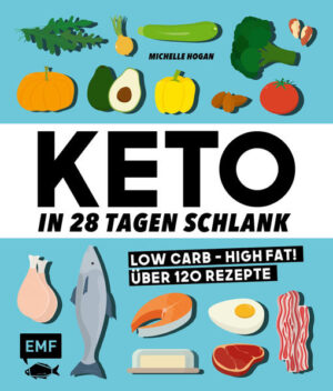 - Schnell, einfach und abwechslungsreich: mit über 120 kohlenhydratarmen Gerichten in nur 28 Tagen zum Traumgewicht - Abnehmen ohne Heißhungerattacken: köstliche Hauptgerichte, Snacks, Smoothies und mehr - Für Einsteiger und Fortgeschrittene: mit Keto-G