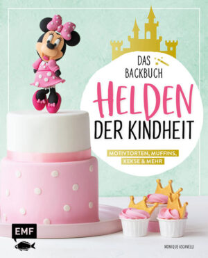 Fröhlich-bunter Backspaß mit den Helden der Kindheit steht bei diesen Motivtorten und kleinen Teilchen im Vordergrund! Ob Kindergeburtstag, Hochzeit oder Baby-Party: Mit der knallgrünen Space-Torte, der romantischen Mäuse-Hochzeitstorte, der lustigen Schneemann-Torte oder den Prinzessinnen-Cupcakes liegt man immer richtig und kann ordentlich Eindruck schinden. Über 60 Rezepte zu den beliebtesten Figuren von Entenhausen bis zu Elsa und ihren Freunden machen aus jedem Kaffeeklatsch eine kunterbunte Mottoparty- damit alle Torten problemlos gelingen, begleiten die gut nachvollziehbaren Anleitungen inklusive Stepbilder Schritt für Schritt zum fertigen Tortenglück - vom Eindecken der Torte bis zum Formen der Figuren. Im großen Grundlagenteil gibt es eine Einführung in die Werkzeuge und Spritztechniken, die das Verzieren vereinfachen, die Grundrezepte wie Biskuitteig, Ganache, Buttercreme, Fondant und Royal Icing werden hier ebenfalls detailliert vorgestellt.