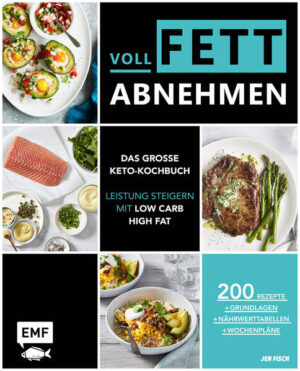 - Über 200 köstliche kohlenhydratarme Rezepte von einfach bis raffiniert: Frühstück, Hauptgerichte, Beilagen, Bowls, Dessert, Snacks, Drinks und mehr - Schlank, fit und gesund mit Low Carb High Fat! Garantiert erfolgreich abnehmen mit der bewährten Ernäh