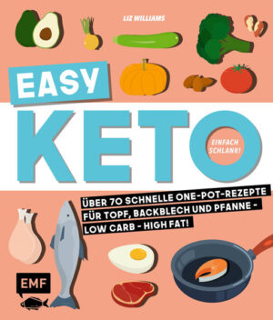 - Einfach, schnell, KETO: über 100 One-Pot-Rezepte für nur einen Topf, eine Pfanne oder ein Blech - Ob Anfänger oder Profi: So lässt sich der KETO-Lifestyle ohne Stress in den Alltag integrieren - Top-Alltagsbegleiter: mit hilfreichen Meal-Prep-Tipps,