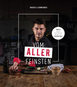 Vom Allerfeinsten! Über 60 einfache und raffinierte Rezepte, die garantiert jeder kochen kann. Vassili Leontaris hat in den verschiedensten Küchen gearbeitet und ist Koch aus Leidenschaft. Sein Motto: Jeder kann kochen! In seinem Kochbuch versammelt er über 60 Gerichte der internationalen sowie der Mittelmeerküche. In sieben Kategorien kocht sich Vassili Leontaris durch die Bereiche: moderne Tapas Sandwiches Pasta Burger Fleisch und Beilagen die Küche seiner Heimat Griechenland süße Shakes Seine Rezepte sind nicht zu kompliziert, dafür aber raffiniert, und bleiben trotzdem für jeden umsetzbar. Mit ungekünstelten, alltagstauglichen Zutaten und nachvollziehbaren Schritt-für-Schritt-Erklärungen gelingt es Anfängern wie Fortgeschrittenen, mit Spaß und Genuss neue Rezepte zu entdecken.