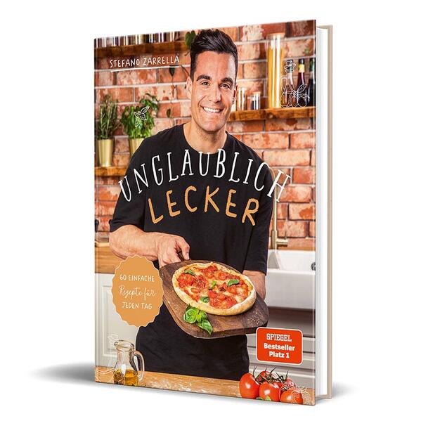 Einfach und lecker — Stefano Zarrellas erstes Kochbuch! Trau dich, probier dich aus! Mit Stefano Zarrellas erstem Kochbuch tobst du dich in der Küche so richtig aus! Auf Instagram postet der beliebte Food-Creator beinahe täglich leckere Rezeptvideos und begeistert damit seine Community. Im Kochbuch erwarten dich Ideen für jede Situation: von klassischen italienischen Gerichten über coole Eigenkreationen bis hin zu aktuellen Food-Trends — Hauptsache »unglaublich lecker«!