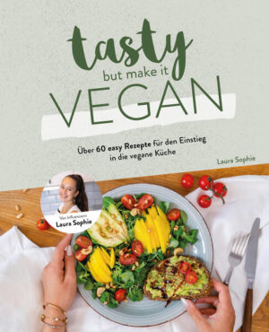 Lecker, einfach, unkompliziert — und auch noch vegan! Du bist Anfänger*in und möchtest kochen lernen, legst einen veganen Probemonat ein oder suchst nach neuer Inspo für deine Ernährung? Egal, was dir schmeckt: Laura Sophies Kochbuch ist perfekt für alle! Vor einiger Zeit hat sie die vegane Ernährung für sich entdeckt und inspiriert seitdem auf ihrem Instagram-Account und in TikTok-Videos ihre Community mit Rezeptideen und Kochtipps. Sie beweist: (Vegan) Kochen kann ganz easy sein!