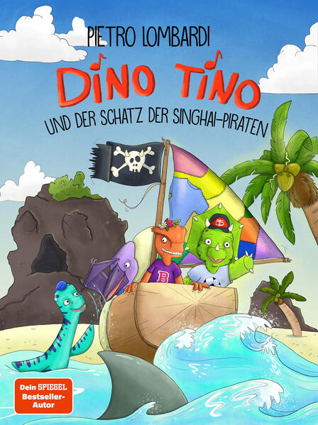 Band 3 der beliebten Kinderbuchreihe um Dino Tino und seine Freund*innen. Pietro Lombardis Kinderbuchserie um den musikalischen Dinosaurier Tino geht in die dritte Runde und bringt nicht nur jede Menge fantasievollen Spaß, sondern auch eine wichtige Message mit sich: Die Dinge sind oft anders, als sie scheinen. Aber vor allem sind sie immer das, was man aus ihnen macht. Kinder ab 5 Jahren und Fans von Dinosauriern, wilden Piratenmeuten und guten Abenteuergeschichten werden dieses Vorlesebuch lieben.