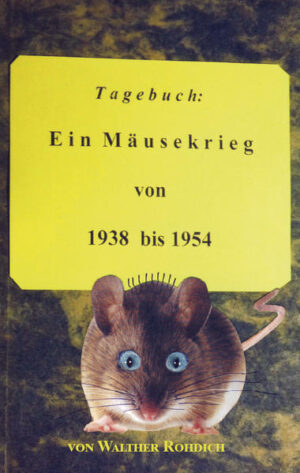 „Ein Mäusekrieg? Ein Krieg gegen Mäuse? Wie soll das möglich sein? Nun, ganz einfach! Indem ein Junge und später junger Mann sich entschlossen hat, das Geschlecht der Mäuse ein wenig auszurotten! Das geschieht von 1938 bis 1954 und kostet dann Tausenden dieser Nager das Leben. Unser Autor schildert in lockerer und origineller Art und Weise, wie das vonstatten ging: In Fallen zum Lebend- und Totfangen, mit ganz neuen Ideen und unter dem Aspekt, dass viele seiner Mitmenschen froh waren, von diesen Plagegeistern befreit zu werden und noch Honorare dafür auszuwerfen. Man muss bedenken, dass damals in der Spanne von 1938 bis 1954 sich Notzeiten verbargen, die es nicht erlaubten, dass „Mitesser“ wie Mäuse sich an menschlichen Lebensmitteln fettfraßen. Nebenher erfährt der Leser „Allerlei über unsere Mäuse...“