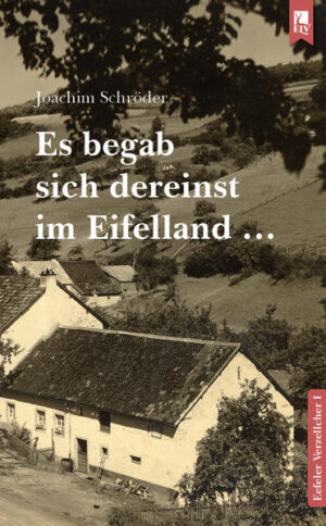 Heimatland, du Land der Berge, an der Mosel, an dem Rhein, Immer hälst du mich umfangen, froh bin ich, dein Kind zu sein. Bernhard Lemling Joachim Schröder hat im ersten Band seiner »Eefeler Verzellcher« ein wahres »Schatzkästlein« an Eifeler Sprüchen, Rätseln, Geschichten und Geschichtchen zusammengestellt. Eifeler Steckelcher und Verzellcher, das meint nichts anderes als Erzählstücke, die in der Eifel seit frühester Zeit mündlich überliefert wurden und noch immer werden. Sie bezaubern durch Originalität, die richtige sprachliche Würze und oft genug eine gewisse Derbheit. Die Eefeler Verzellcher sen nu mol wie se sen: hart, aber herzlich.