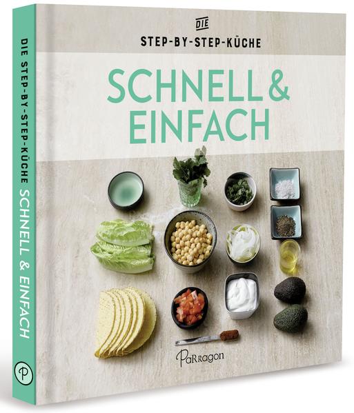 Blitzschnell, einfach & lecker kochen! - 60 blitzschnelle Rezepte zu Hauptgerichten mit Fleisch, Fisch oder vegetarisch und Desserts - Alle Gerichte sind in weniger als 30 Minuten zubereitet - Klare und anschauliche Step-by-Step-Fotos zu jedem einzelnen Zubereitungsschritt - Einfache, kurze Anleitungen, die auch absolute Anfänger zum Erfolg führen Frische Gerichte in weniger als 30 Minuten auf dem Tisch! Unsere 60 Blitzrezepte bieten Genuss und Abwechslung für jeden Tag und jeden Gaumen. Egal ob ungeübte Köche oder erfahrene Hobbyköche, diese Rezepte gelingen immer. Denn alle Arbeitsschritte sind mit einem Foto illustriert und zeigen alles von der Zusammenstellung der Zutaten bis hin zum fertig angerichteten Teller. So steht der leckeren Feierabend-Küche oder dem Familienessen nichts mehr im Wege. Genießen Sie köstliche Hauptgerichte mit Fleisch, Fisch oder Gemüse und servieren Sie Ihren Lieben Putenschnitzel mit Parmaschinken, knusprige Lammkoteletts, cremiges Fischgratin oder Spargelrisotto. Zum Dessert bieten sich ein schnelles Tiramisu, Birnen-Schoko-Pfannkuchen und gekühlter Schokoladenkuchen an. Da wird jeder Tag zum Genuss!