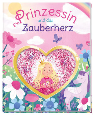 Prinzessin Amelia und das glitzernde Zauberherz: Magisches Bilderbuch für Kinder ab 4 Jahren • Eine interaktive Vorlesegeschichte zum Mitmachen: Mit den Fingern den Glitzer im Zauberherz bewegen und Prinzessin Amelia dahinter hervorzaubern! • Ein verzauberndes Abenteuer über Freundschaft, Glück und Magie • Mit Verständnisfragen zur Geschichte, kleinen Suchaufgaben und Rätseln: Konzentration, Wahrnehmung und Interaktion werden gefördert • Für Kinder ab 4 Jahren Prinzessin Amelia hat alles, was man sich wünschen kann nur keine Freundin. Eines Morgens findet sie ein glitzerndes Herz auf ihrem Fensterbrett. Schnell entdeckt sie dessen Zauberkraft: Es kann mit seinem Glitzerstaub Wünsche erfüllen. Doch als Amelia sich ihren sehnlichsten Wunsch erfüllen will, ist das Herz leer! Gemeinsam mit einem geheimnisvollen Einhorn macht sie sich auf die Suche nach dem Glitzerstaub. Schafft sie es, sich ihren Herzenswunsch zu erfüllen und ihr Glück zu finden? Die liebevoll erzählte Geschichte von Amelia und dem Einhorn erzählt von Freundschaft, Glück und Magie. Verständnisfragen am Ende des Buches laden ein zum gemeinsamen Gespräch und Betrachten der detaillierten Bilder. Das mit Glitzer gefüllte Kissen im Cover des Buches erschafft ein besonderes interaktives Erlebnis: Mit den Fingern den Glitzer der Zauberkugel bewegen und Prinzessin Amelia dahinter hervorzaubern! ACHTUNG! Nicht fuer Kinder unter drei Jahren geeignet. Erstickungsgefahr wegen verschluckbarer Kleinteile.