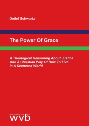 Detlef Schwartz, born 1954, is a Lutheran pastor and faculty member-in Germany, in the United States as well as in Latin America. In his new book he presents the idea that grace is a process that constitutes the vision of a world filled with love and mercy. The basis of his theological thinking is the connection between religion and culture as it has been developed by Paul Tillich. The idea that justice and peace go together he has drawn from liberation theologians like Leonardo Boff and Jon Sobrino.