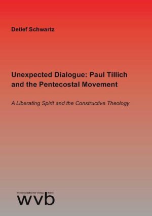 Rev. Detlef Schwartz, Ph.D., Ph.D., pastor emeritus with a German background and university lecturer, analyses those theological works of the German theologian Paul Tillich, which deal with the relation between culture and religion. Because there is an immense interest among Pentecostal theologians to connect and to compare their theology with the idea of the ‘Spirit’ in Tillich’s books, Schwartz brings together in a vivid dialogue both theological groups.