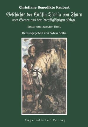 Aus der Reihe: »Frühe historische Romane« liegt nun von Christiane Benedikte Naubert der Roman »Geschichte der Gräfin Thekla von Thurn oder Scenen aus dem dreyssigjährigen Kriege. Erster und zweyter Theil.« in einer aufwändigen Bearbeitung mit zahlreichen erklärenden Fußnoten der Herausgeberin Sylvia Kolbe vor. Es ist die zweite, erweiterte, Auflage, mit einem Vorwort, das korrigierte Geburtsjahr von Naubert betreffend, und einem Nachwort von Sylvia Kolbe. - 1618 - 2018: 400 Jahre sind vergangen, seit der Fenstersturz in Prag den Dreißigjährigen Krieg auslöste. »Das Haus des großen und unglücklichen Grafen von Thurn, des berühmten Rebellen, wie einige, oder des Retters seines Vaterlands, wie andere ihn nannten, ist mein Augenmerk