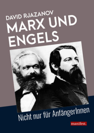 Mit dem Begriff Marxismus wird heute vielerlei verbunden: eine angestaubte Lehre, eine gute Idee, die aber an der Natur des Menschen scheitert, der ideologische Ursprung der bürokratischen Diktatur im Ostblock, eine Analyse, die auf den heutigen Kapitalismus nicht mehr zutrifft. Nur sehr selten wird er als das gesehen, was er ist: eine harmonische und flexible Methode zur Analyse der Ursachen und Wirkungen von Prozessen. Der Marxismus war gleichzeitig immer darauf ausgerichtet, das theoretische Fundament revolutionärer Praxis gegen den Kapitalismus zu sein. So waren Marx und Engels keinesfalls die trockenen bärtigen Theoretiker oder Halbgötter, zu denen sie sowohl von bürgerlichen, als auch stalinistischen Kräften gemacht wurden. Sie erarbeiteten die Grundsätze ihrer Anschauungen im Kampf, schlugen fehl, korrigierten und lernten. Bis zu ihrem Tod hörten sie nicht auf, immer wieder zu prüfen, ob die Praxis ihre Ansichten bestätigte. Rjazanov zeichnet in diesem Buch ein verständliches und lebendiges Bild der Umstände, unter denen die Begründer des wissenschaftlichen Sozialismus ihre revolutionäre Tätigkeit entfalteten.