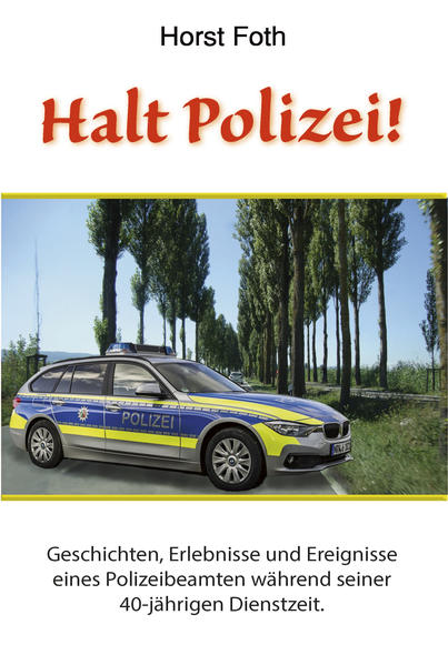 Am 1.April 1963, es war kein Aprilscherz, trat ich bei der Polizei ein und nach 40 Jahren ereignisvollem Polizeileben ging ich im Jahr 2002 in den Ruhestand. Der Ursprung meiner Entwickling als Autor geht zurück in die Schulzeit der Hauptschule. Hier schrieb ich einen Aufsatz der sich im Bereich der Träume eines unerschrockenen Kindes abspielte. Er wurde von meinem Klassenlehrer als sehr gut bewertet. Zu dieser Zeit gab es im Rundfunk eine Sendung, wo Kinder Geschichten einsenden konnten, die dann im Radio vorgelesen wurden. So landete mein Aufsatz auch im Radio. Dies war der Beginn für weitere Geschichten und Gedichte, die jedoch lange Zeit in der Schublade verschwanden. Erst als ich bereits im 4. Jahrzehnt meines Lebens angekommen war und ich Reime für Freunde zu runden Geburtstagen und sonstigen Feierlichkeiten schrieb, erinnerte ich mich an meine frühen Geschichten und Gedichte. Von nun an vertiefte ich mein Schreiben, schrieb einen Roman über meine Geburtsstadt Breslau „Breslau dem Irrsinn geopfert“ mit dem Inhalt, der Zeit vor-, während und nach dem 2. Weltkrieg, mit der Flucht aus Breslau. Weiter schrieb ich noch 2 Kinderbücher und 2 Gedichtbände. Sämtliche Werke wurden veröffentlicht und sind über Amazon.de oder dem Verlag Make-a-Book zu erwerben. In dem vorliegenden Buch schrieb ich einen Teil meiner Erlebnisse und Erfahrungen während meiner 40-jährigen Polizeizeit auf. Ich hoffe ihr erlebt beim Lesen das auf und ab der Gefühle, die mich in den 40 Jahren begleiteten.