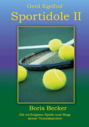 Das Buch zeichnet noch einmal die einzelnen Stationen der Ausnahmekarriere Boris Beckers nach. In spielberichtartigen Texten taucht der Leser in spannende, großartige Tennismatches ein. Es beinhaltet und bietet auch genaue Ergebnisse der Spiele und statistische Fakten über einen der größten Tennisspieler aller Zeiten - Boris Becker.