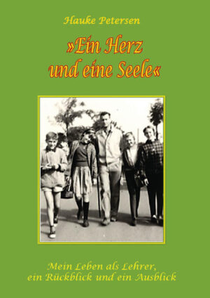 Als pensionierter Lehrer berichte ich in einer Autobiografie über meine 40-jährige Tätigkeit als Lehrer in Glückstadt, wo ich zunächst von 1966 bis 1971 an der Volksschule und dann bis 2003 an der Realschule tätig war. Auch wenn mein 40-jähriges Berufsjubiläum für ein konstantes Leben im Lehrerberuf spricht, hat sich doch schon während meiner aktiven Zeit, aber vor allem danach vieles in dem Beruf verändert. Deshalb lasse ich die vielen Berufsjahre erst einmal Revue passieren, um aufzuzeigen, wie ich die Schüler im Laufe der Jahre erlebt habe, um aber auch zu zeigen, wie sie mich erlebt haben. Anschließend berichte ich von einem Gespräch, das ich mit einem Kollegen der heutigen Lehrergeneration mit dem Ziel geführt habe, mir schildern zu lassen, wie er die Schüler heute erlebt und wie er sich auf sie einstellt. Durch diese Gegenüberstellung erhoffe ich mir, einen Überblick davon zu bekommen, wie sich Lehrer und Schüler, wie sich letztendlich die gesamte Schulsituation in den letzten Jahren verändert hat. Zum Schluss geht es um die Fragen, ob es von den früheren Kollegen, die inzwischen auch pensioniert sind, wohl noch viele gibt, die sich bei den gemachten Erfahrungen noch einmal für den Lehrerberuf entscheiden würde, und ob ich mich selbst erneut für den Beruf begeistern könnte. Lange habe ich über einen Titel für dieses Buch nachgedacht, bis ich mich schließlich für den Spruch „Ein Herz und eine Seele“ entschied. Viele Leser werden jetzt sicher der Meinung sein, dass dieser Titel für ein Buch über die heutige Tätigkeit eines Lehrers nicht passend ist. Da ich das Buch aber in zwei Teile aufgegliedert habe, wird der Leser den Titel schnell nachvollziehen können. Denn der erste Teil ist meine Autobiografie als Lehrer von 1966 bis 2003, der zweite Teil zeigt die heutige Schulsituation auf, in der der Titel durchaus in Frage gestellt wird. Als pensionierter Lehrer kann ich wie viele meiner ehemaligen Kollegen seit 2003, da die dreijährige Studienzeit mitzählt, auf ein 40-jähriges Dienstjubiläum zurückblicken. Wenn ein solches Jubiläum auch für ein konstantes Leben im Lehrerberuf spricht, hat sich doch schon während dieser Zeit, aber vor allem in den Jahren danach vieles in dem Beruf verändert. Deshalb lasse ich meinen langjährigen beruflichen Werdegang als Lehrer zunächst einmal Revue passieren, um aufzuzeigen, wie ich die Schüler erlebt habe, um aber auch zu zeigen, wie die Schüler mich erlebt haben.