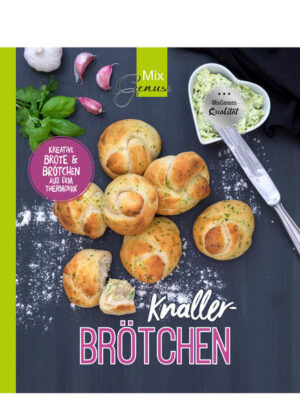 Wer in diesem Buch klassische Kaiserbrötchen, Bauernbrot oder normales Baguette sucht, wird leider nicht fündig werden. In dieser Sammlung finden Sie richtige Knallerrezepte wie z.B. Alpenzungen mit Speck und Röstzwiebeln, Tomaten-Schafskäse-Brot, Partybrot Caprese, Knusperteigringe mit Sesam, Knoblauchkranz mit Mozzarella und vielen mehr. Die Rezepte sind zudem sehr einfach und gelingen mithilfe Ihres Thermomix garantiert! Gerade wenn z.B. Gäste kommen, können Sie mit diesen kreativen Brötchen und Broten so richtig punkten! Aber auch als Snack an lauen Sommerabenden oder fürs Picknick sind diese Rezepte bestens geeignet.