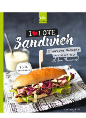 Entdecke deine Sandwichliebe Schon das Durchblättern dieses Buches lässt einem das Wasser im Mund zusammenlaufen! Und ja, die Sandwiches schmecken genau so wie sie aussehen: Einfach unfassbar genial lecker! Die Vielfalt reicht von Klassikern wie dem New York Clubhouse Sandwich oder Monte Cristo Sandwich über neue kreative Rezepte, wie z.B. Mexican Sloppy Joe Sliders oder dem japanischen Garnelen-Sandwich mit Erdnusssauce. Zum Sandwich servierst du hausgemachte Onionrings, Süßkartoffel-Pommes und Sandwich-Toppings wie Bacon Jam oder Rotwein-Zwiebeln. Sei kreativ und kombiniere die Saucen auch untereinander, so erhältst du eine unglaubliche Vielfalt. Viel Spaß beim Ausprobieren!