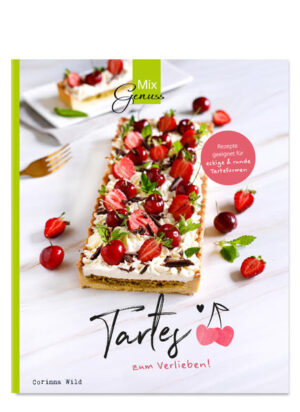 Ein knuspriger Boden mit himmlisch cremiger Füllung und als Topping frisches Obst. Das sind Tartes - einfach zum Verlieben! Sie sind ein wahrer Hingucker am Kuchenbuffet und mithilfe Ihres Thermomix auch mit wenig Aufwand zubereitet. Es gibt zahlreiche leckere Varianten, ob mit sommerlichen Früchten oder Schokotartes mit Keksboden. Auch klassische Tartes wie z.B. Birnentarte oder Kirsch-Streusel-Tarte finden Sie in diesem Buch. Die Tartes lassen sich auch wunderbar als Dessert servieren, wie z. B. die Mousse au Chocolat Tarte. Hilfreiche Tipps und viele Infos rund ums Thema Tarte backen runden dieses Buch ab. Rezept für diese Tarteformen geeignet: rechteckig: 13-14 cm x 33-36 cm rund: Ø 25-26 cm