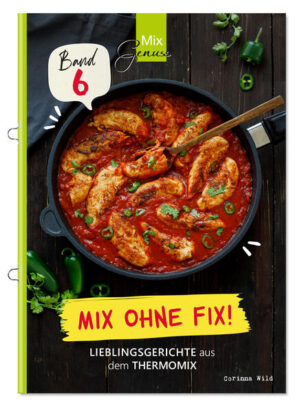 Schnelle unkomplizierte Rezepte, die der ganzen Familie schmecken - das sind Mix ohne Fix - Gerichte. Auch in diesem Band warten wieder jede Menge deftige Rezepte darauf, entdeckt zu werden. Egal ob aus dem Ofen, der Pfanne oder dem Varoma - die gelingsicheren Rezepte sind mit einfachen Zutaten und mithilfe des Thermomix schnell zubereitet. Zudem lassen sie sich auch gut vorbereiten. Leg gleich los und begeistere deine Lieben mit neuen Rezepten aus der Mix ohne Fix Reihe. - 2 Fischgerichte - 15 Gerichte mit Fleisch - 15 vegetarische Gerichte