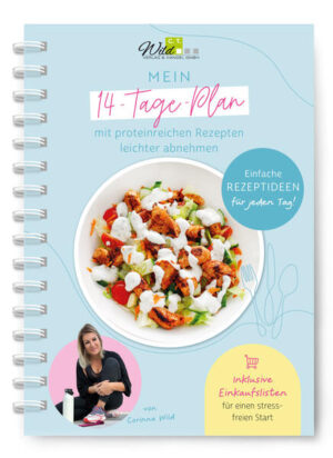 Du möchtest abnehmen oder einfach ein besseres Körpergefühl erreichen? Mit diesem Buch gebe ich Dir einen 14-Tage-Plan mit schnellen kcal-reduzierten Rezeptideen an die Hand. Jeder Tag ist durchdacht mit einem detaillierten Meal Plan für Frühstück, Mittagessen und Abendessen. Um die Kalorien noch leichter zu tracken, habe ich auch immer die Gesamt-kcal für einen Tag mit angegeben. Die vorbereiteten Einkaufslisten ermöglichen einen mühelosen Einstieg in das Programm. In dem beschreibbaren Planer kannst Du Dir täglich Notizen machen, Dein Gewicht notieren, Einkaufslisten ergänzen oder Deine sportlichen Aktivitäten eintragen. Die Mahlzeiten innerhalb eines Tages können flexibel getauscht werden, sodass sie perfekt in Deinen persönlichen Tagesablauf passen. ∙ mit handelsüblichen Zutaten ∙ Rezepte jeweils für eine Portion ∙ mit Angaben für den Thermomix ∙ alle Rezepte mit Bild und Nährwertangaben ∙ mit vielen Tipps ∙ Extrakapitel mit Snacks unter 250 Kcal ∙ beschreibbarer Planer ∙ inklusive Einkaufslisten