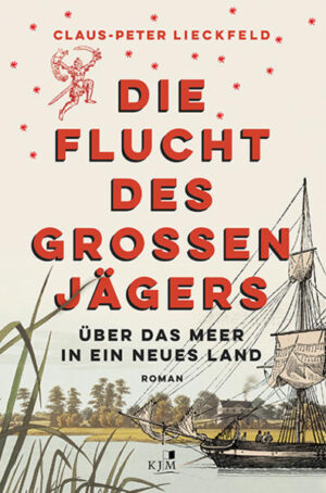 Der große Jäger Hans Eidig war vermutlich der beste Schütze seiner Zeit. Und er war die Hoffnung der Armen, denen das Wild der adligen Jagdherren die Äcker plünderte. Als man ihn für vogelfrei erklärte, schiffte er sich in Hamburg ein - sein Ziel: über das Meer in ein neues Land! Die Flucht des Großen Jägers« von Claus-Peter Lieckfeld erzählt im ersten Teil die Überfahrt Eidigs auf der Brigg GANGES - eine Seefahrt ist etwas vollkommen Neues für den Wildschütz. Seine Vertrautheit mit der Natur aber hilft ihm auch hier. Wind ist sein Element. Gegen den Wind konnte er sich Wildschweinrotten bis auf Schussweite nähern. Und Wildtiere gibt es auch hier zu beobachten: Vögel, Fischer, Wale. Zu seinen Mitreisenden gehört der bekannte Altonaer Verleger Grünstern und seine Nichte Silvia. Habakuk Grünstern ist auf dem Weg zu dem berühmten Tiermaler Audubon, um ihn als Illustrator für »Die Vögel Europas« zu gewinnen. Eidig kommt Grünstern gerade recht: Könnte er nicht mit Audubon durch Europa reisen, um ihm die Vögel zu schießen, die er zeichnen soll? Doch Eidig hat eigene Pläne. Es zieht ihn seinem Sehnsuchtshorizont entgegen, wo er sich unter dem Himmel der freien Jagd wähnt, in die großen Weiten, zu den Indianern und den Büffeln. »Das Letzte, was wir von Eidig sehen, ist seine kleiner werdende Gestalt unter dem Orion, dem Sternbild des Großen Jägers.«