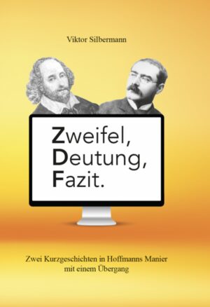 Zweifel, nicht ganz gewöhnliche Deutungen und die Fazite stehen im Mittelpunkt der beiden Geschichten in diesem Buch. In der ersten Geschichte wird der Leser mit den neuen unerwarteten Argumenten der schockierenden Theorie konfrontiert, dass Shakespeare nicht der eigentliche Autor vieler von seinen berühmtesten Werke war. Durch eine Mischung aus Nachforschungen und Faktenprüfung, erzählten in dieser Geschichte, können die Leser selbst den möglicherweise wahren Urheber dieser Werke entdecken. Die zweite Geschichte erzählt, wie man durch zwei von außen nicht verbundenen Ereignisse zum Verständnis der echten Essenz der russischen Politik sowie zur Vorhersage eines unabdingbaren russischen Angriffs auf die Ukraine kommt, der trotz aller Bemühungen leider eintrat. Doch inmitten des tragischen Krieges findet der Autor einen schwachen Trost im Fakt, dass der Krieg die Richtigkeit seiner Ansichten, die den richtigen Weg zur Beseitigung dieser Politik zeigen, bestätigte. Diese beiden Geschichten, obwohl sie mystisch anmuten mögen, bieten eine fesselnde Perspektive und regen zum Nachdenken über die Richtigkeit dieser Fazite an. Der Autor unterstützt die Ukraine in ihrem Kampf gegen russische Aggression. Durch den Kauf dieses Buches helfen Sie ihm die Ukraine weiter zu unterstützen.