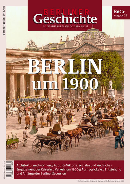 Berliner Geschichte - Zeitschrift für Geschichte und Kultur | Bundesamt für magische Wesen