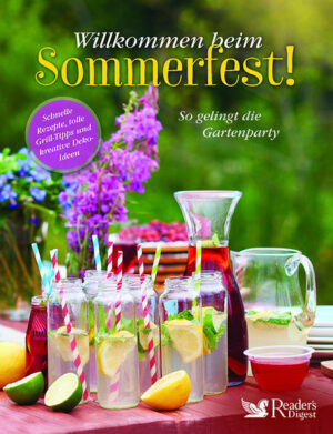 Dieser Sommer wird großartig: Neue Ideen und Rezepte für Ihre Gartenparty! Ein lauer Sommerabend, ein stimmungsvolles Grillfest mit exzellentem Essen und guten Freunden - Gartenpartys machen den Sommer perfekt! In diesem besonderen Kochbuch finden Sie unzählige tolle Ideen für Grillrezepte, Kaltgetränke und Tischdekorationen, mit denen Ihre Sommerparty garantiert ein Erfolg wird: -‘Zum-Finger-ablecken’-gut: Raffinierte Partyrezepte für Snacks, Vorspeisen und Fingerfood, an die sich Ihre Gäste noch lange erinnern werden -Rund um den Grill: exotische Salate, sommerliche Grill-Rezepte und pikante Saucen für Grill-Einsteiger und BBQ-Profis -Süße Gaumenfreuden: Fruchtige Dessert-Variationen, himmlische Cocktail-Kreationen und neue Rezepte für Bowle und Sangria -Mottoparty ‘Sommer’: Pfiffige Ideen, wie Sie Garten-Dekorationen und Partymöbel selbst herstellen können - für ein unvergessliches Ambiente auf Ihrer Sommerparty! Im Sommer gibt es immer etwas zu feiern Sommerferien, das gute Wetter oder einfach nur das Leben an sich - in der warmen Jahreszeit gibt es immer einen guten Grund für ein Fest! Ob rauschende Geburtstagsparty, Mittsommerfest oder nettes Zusammensein mit Freunden und Nachbarn: Unsere Autoren haben für Sie stimmungsvolle Deko-Ideen und passende Rezepte zusammengetragen. Wie wäre es mit Olivenbrot mit Walnüssen und Rosmarin, Salat mit Spinat und Ziegenfrischkäse, Portobellopilz-Burger und Zitronentarte? Vom Grill gibt es dazu Maiskolben mit Petersilien-Erdnusscreme, würziges Puten-Kebab und Garnelenspieße mit fruchtiger Chili-Gurken-Salsa. Noch mehr Würzideen finden Sie auf den Sonderseiten mit Rezepten für Marinaden, Dips und Saucen. Sternenhimmel und lauen Abend schenkt Ihnen der Sommer. Alles, was Sie sonst noch für Ihre Gartenparty brauchen, finden Sie in diesem Buch - freuen Sie sich auf ihr nächstes Sommerfest!