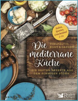 Gesunde Rezepte mit Urlaubsfeeling: Mediterrane Küche für zuhause Viel frisches Gemüse, Fisch und Olivenöl - das sind die Zutaten, die Gerichte aus dem Mittelmeerraum so köstlich machen. In diesem Kochbuch finden Sie schnelle Rezepte aus Südspanien, Südfrankreich, Italien, Griechenland, dem Nahen Osten und Nordafrika. Die Mittelmeerküche ist bekannt für ihre positiven Auswirkungen auf die Gesundheit ohne Verzicht auf Geschmack. Frische Kräuter sorgen für Pep auf dem Teller. Buntes Gemüse sowie Fisch und Meeresfrüchte machen nicht nur optisch Eindruck, sondern überzeugen mit ihren wertvollen Inhaltsstoffen. Gesunde Rezepte, die schmecken: Von Antipasti-Rezepten bis zu unwiderstehlichen Desserts Mit frischen Zutaten Wohlstandskrankheiten vorbeugen: Das Geheimnis der Mittelmeerdiät Mehr als 60 mediterrane Rezepte mit Bildern, die Appetit machen! Mit Hintergrundwissen über die mediterrane Ernährung Schnelle, unkomplizierte Zubereitung: Leckere Gerichte für jeden Tag Länger und gesünder leben mit köstlichen Gerichten aus dem Mittelmeerraum Sind Sie auf der Suche nach einem Rezept aus der italienischen Küche, das den letzten Urlaub wieder aufleben lässt? Oder steht Ihnen der Sinn nach leckeren spanischen oder griechischen Gerichten? Wie wäre es mit Pitas mit Falafel, dazu eine Himbeer-Mascarpone-Schnitte zum Nachtisch? Von der Suppe bis zum Dessert - in diesem Kochbuch finden Sie für jeden Geschmack ein gesundes Rezept, das schmeckt!