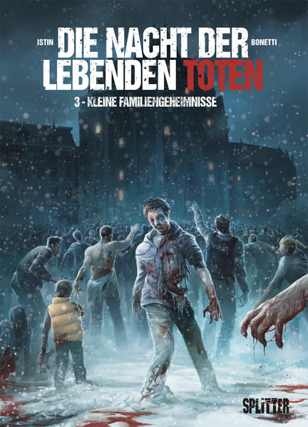 Die Adaption des Kult- Horrorfilms von Zombiemaestro George A. Romero! Lizbeth ist vom Tod besessen. Dies verstört sie so sehr, dass ihr Mann sie dazu nötigt, einen Psychiater aufzusuchen. Nachdem sie von einer Sitzung heimkehrt, trifft sie ihren Bruder Leland zum alljährlichen Besuch des elterlichen Grabs in einem kleinen Provinznest. Die Radiowarnungen der Behörden vor der 'Invasion' haben die beiden nicht vernommen. So kommen sie ahnungslos auf dem Friedhof an und wissen noch nicht, dass ihnen eine Nacht blanken Terrors bevorsteht. Die Zombie- Invasion hat längst begonnen! Mit 'Die Nacht der lebenden Toten' nimmt sich Jean- Lus Istin, einer der gefragtesten Szenaristen Frankreichs, des Urtyps des modernen Zombiefilms an und aktualisiert George A. Romeros weltberühmte als eine aufwühlende Comicerzählung.