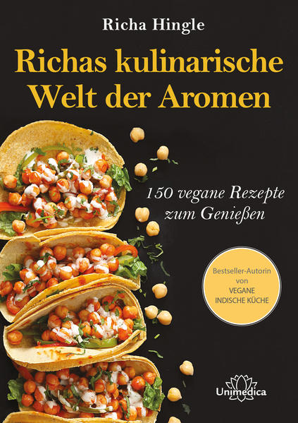 Nach ihrem Sensationserfolg Vegane indische Küche hat Richa Hingle die beliebtesten internationalen Delikatessen zusammengetragen und sie mit außergewöhnlichen Aromen in spannende neue Geschmackserlebnisse verwandelt. Ihre einfallsreichen rein pflanzlichen Kombinationsideen werden in jeder Küche zu fantastischen Kreationen. Richas Rezepte bestechen durch ihre ansteckende Kreativität und eine unvergleichliche geschmackliche Vielfalt. Sie sind perfekt für den Alltag geeignet, lassen sich einfach nachkochen und können auch als gluten- und sojafreie Varianten zubereitet werden. Genießen Sie den vollmundigen Geschmack köstlicher Currys, wärmender Aufläufe, phänomenaler pflanzenbasierter Burger und vieler weiterer Wohlfühlgerichte. Lassen Sie sich von Rezepten wie knusprigem Kung-Pao-Blumenkohl, Quinoa-Möhren-Barbecue-Burgern oder Tiramisu-Toffee-Riegeln verführen, und entdecken Sie eine wunderbare neue Welt an Saucen, Suppen, Sandwiches, Frühstücksoptionen, Hauptgerichten und süßen Verlockungen. Dieses Buch hat das Zeug zum Klassiker und begeistert schon jetzt weltweit Tausende vegane wie auch nicht-vegane Genießer. ››Mit jedem einzelnen aromatischen (Lecker-)Bissen beweist Richa, dass eine vegane Ernährung auch im Alltag ein intensives Geschmackserlebnis ist, das alle Sinne verführt.‹‹ -Terry Hope Romero, Bestseller-Autorin von SALAT SAMURAI und PROTEIN NINJA