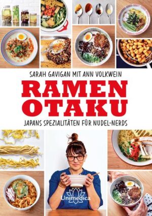 WERDEN AUCH SIE ZUM NUDEL-NERD! Denken Sie bei Ramen zuerst an Instant-Nudelsuppe aus der Plastiktüte? Dann werden Sie mit Ramen Otaku eine neue kulinarische Welt betreten, und Sarah Gavigan, Chefin des Kult-Restaurants Otaku Ramen, ist die perfekte Reiseleiterin. Die ehemalige Musikmanagerin ist voll und ganz Otaku - ein Nerd - und für sie ist es das Wichtigste, die ultimative Schale Ramen zu kreieren. So verwundert es nicht, dass Star-Koch Erik Anderson bereits ihr erstes Pop-up mit „die beste Schale, die Nashville je gesehen hat“ bewarb. Dieses Buch liefert Ihnen -alle Infos über die traditionelle japanische Nudelsuppe und wie sich diese zu Hause zubereiten lässt -detaillierte Anleitungen für Einsteiger und Fortgeschrittene: von der Knochenbrühe über die Herstellung eigener Tare-Gewürzmischungen bis zu den perfekten Nudeln und individuellen Toppings -über 40 zugängliche Rezepte für zu Hause - mit speziellen Tipps für die schnelle Zubereitung -Reisegeschichten, Zutaten-Specials, Interviews: alles aus erster Hand Mit viel Witz und Kreativität geht Gavigan der Magie der japanischen Ramen-Kunst auf den Grund und kombiniert diese mit den Einflüssen ihrer Heimatstadt Nashville. So stehen nicht nur Klassiker wie Shio- oder Shoyu-Ramen auf dem Programm, sondern auch eigenwillige Kreationen wie Tennessee Tonkotsu Ramen oder Lemon Chicken Paitan. Ein Kochbuch der besonderen Art! „Ramen Otaku ist das Buch, auf das alle Ramen-Nerds gewartet haben. Gavigan hat das Ramen-Ritual entzaubert und weiht uns in ihrem großartigen Buch in die Geheimnisse dieser klassischen, köstlichen Nudelgerichte ein.“ — ANDREW ZIMMERN, US-amerikanischer Showmaster, Journalist und Autor