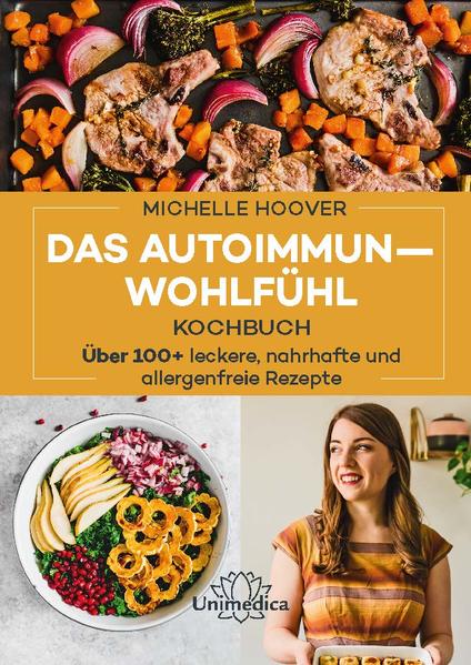 GENUSSVOLL ESSEN MIT DEM AUTOIMMUN­PROTOKOLL (AIP) Ob Hashimoto-Thyreoiditis, Multiple Sklerose, rheumatoide Arthritis, Psoriasis, Lupus, Allergien, Laktoseintoleranz oder andere Lebensmittelunverträglichkeiten - mit dem Diätplan des Autoimmunprotokolls (AIP) sind bereits bei unzähligen Menschen Heilerfolge verzeichnet worden, die mit Autoimmunerkrankungen zu kämpfen haben. Autodidaktin und Autorin Michelle Hoover - mit Hashimoto-Thyreoiditis selbst Betroffene - hat einen Schatz an Rezepten geschaffen, mit denen Entzündungen im Körper reduziert und dessen natürliche Heilungsfähigkeit aktiviert werden. Durch die Auswahl nährstoffreicher, heilender Lebensmittel und das Weglassen entzündlicher Zutaten gemäß dem AIP ist es ihr gelungen, sich von ihren Symptomen zu befreien. Das Motto ihrer genialen Kreationen ist einfach: Essen muss schmecken! So bietet ihr Autoimmun-Wohlfühl-Kochbuch über 100 genussvolle Rezepte frei von Gluten, Getreide, Eiern, Milchprodukten, Nachtschattengewächsen, Hülsenfrüchten, Samen und raffiniertem Zucker. Neben Klassikern wie Knochenbrühe oder Fermentiertem wie Omas Sauerkraut reichen die Gerichte von herzhafter Lasagne über Frühstückssalat bis zum glasierten Schokoladen-Donut. Die Autorin ist mit ihren Rezepten seit vielen Jahren erfolgreiche Bloggerin auf ihrer Seite Unboundwellness.com. „Das Autoimmun-Wohlfühl-Kochbuch ist eine fantastische Quelle für diejenigen, die nostalgische Gerichte, Urlaubsklassiker, dekadente Leckereien, leckere Snacks und Familienfavoriten während der AIP-Diät genießen möchten!“ - Dr. Sarah Ballantyne, Bestseller-Autorin von Die Paläo-Therapie