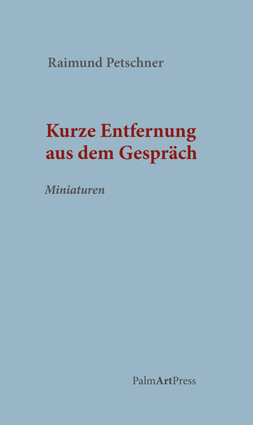 DENKSTÜCKE, POÈMES EN PROSE, MIKROERZÄHLUNGEN, MINIATUREN Freundschaft - Liebe - Film - Landschaft - städtische Terrains … magische Momente entfalten sich, sie werden erspürbar, nachdenkbar. Eigensinn, Eigenzeit und das Krud-Tatsächliche spielen gegeneinander. Vom Persönlichen und Intimen führen Erkennntnisbögen ins Universelle, zum Politischen - und wieder zurück. Es gibt hier keine Scheu vor dem Lebensineinander des Stumpfen, Lauten, Seriellen und eines Zarten, Leisen, das sich nicht überrollen, nicht entwürdigen läßt. Kurze Stücke mit so viel Lust am Gedanken wie am Bild. Wer teilnimmt an deren Spiel, wird gefangen - und befreit beim Antworten auf sie mit eigenem Blick.