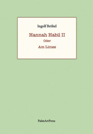 Hannah Habil II ist die Fortsetzung von Hannah Habil oder 137 Ansätze mit entsprechender Lakonie und Eigenwilligkeit. Neue Ansätze, neue Andeutungen. Das Fragmentarische unseres Daseins findet in dieser Art seinen adäquaten Ausdruck. Hannah Habil - das ist Weiblichkeit und Herausforderung, Entgegenkommen und Provokation, die sich nicht anders als lesbar geben kann.
