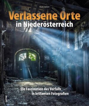 Kurt Satzer präsentiert rund 130 brillante Fotografien, die eindrucksvoll die Spuren der letzten Jahrzehnte einfangen und dokumentieren, wie sich die Natur Stück für Stück einstige Stätten der Zivilisation zurückerobert hat. Die einzigartigen Aufnahmen setzen den stummen Zeitzeugen in Niederösterreich ein Denkmal, eröffnen verborgene Welten und offenbaren die Vergänglichkeit. Ein Muss für alle, die ein Gespür für der Faszination des Verfalls haben.