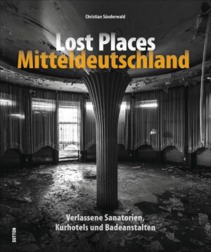 Fotograf Christian Sünderwald präsentiert rund 150 brillante Aufnahmen, die eindrucksvoll den Verfall längst verlassener Sanatorien, Kurhotels und Badeanstalten in Mitteldeutschland zeigen. Die stillen Zeugen der Vergangenheit versprühen einen morbiden Charme, dem sich der Betrachter nicht entziehen kann. Mit viel Liebe zum Detail und einer ganz eigenen Bildsprache dokumentiert Sünderwald verborgene Welten, die einst voller Leben waren.