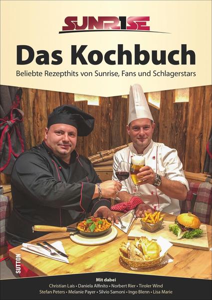 Seit 2009 begeistert das Südtiroler Schlager-Duo Sunrise weit über den Brenner hinaus. Neben der Musik teilen die Bandmitglieder Arno und Florian mit ihren Fans die Leidenschaft fürs Kochen. Dieses Kochbuch lädt mit den beliebtesten Rezepthits der Band, ihrer Fans und befreundeter Schlagerstars wie Christian Lais, Norbert Rier, Daniela Anfinito, Tiroler Wind, Silvio Samoni, Lisa Marie, Ingo Blenn, Melanie Payer und Stefan Peters zum Nachkochen ein.