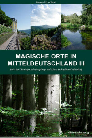 Was verleiht dem Gebiet zwischen Thüringer Schiefergebirge und Eichsfeld so große Anziehungskraft, dass berühmte Kaiserinnen und Dichter hier verweilten, ja selbst der Teufel sich dahin aufgemacht haben soll? Es ist die Magie seiner Landschaften - der Wälder, Gebirgszüge und Fluss­täler. Der Reiz alter Klosterruinen, trutziger Burgen, blühender Parks und zum Himmel aufragender Dome. Die Schönheit tausendjähriger Städte und der wie von Feenhand geschaffenen Unterwelten. Erneut nehmen uns Ilona und Peter Traub mit auf Entdeckungsreise. Sie führen zu ausgewählten Orten, erzählen ihre Geschichte, ihre Sagen, Legenden und begegnen Zeugnissen der rätselhaften Bindung von Mensch und Natur.