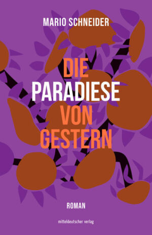 Ella und René sind jung und frisch verliebt. Sie kommen aus Ostdeutschland und verbringen, kaum dass die Mauer gefallen ist, ihren ersten gemeinsamen Urlaub in Südfrankreich. Dabei geraten sie auf das heruntergekommene Weinschloss der Madame de Violet. Als deren Sohn Alain auftaucht, ein aalglatter Geschäftsmann, stoßen drei Weltanschauungen aufeinander. Die Situation eskaliert. Am kommenden Morgen ist nichts mehr wie es war. René fährt mit Alain nach Paris und wird von ihm in die High Society eingeführt. Ella bleibt zurück auf dem Schloss und taucht immer tiefer in die Welt von Madame de Violet und ihrem verschwiegenen Diener ein. Niemand weiß, dass die Gräfin mit dem Leben abgeschlossen hat und nur noch auf den passenden Moment wartet, sich von der Welt zu verabschieden. In „Die Paradiese von gestern“ treffen drei Gesellschaftsordnungen aufeinander: die des gescheiterten Sozialismus, der für das junge Paar überwältigende Kapitalismus und Vorstellungen von Stolz und Würde eines längst überkommenen Adels. Mario Schneiders erster Roman erzählt meisterhaft von der Liebe, dem Tod und den Verlockungen unserer neuen Zeit.