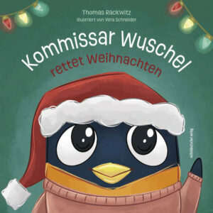 Pinguin Wuschel kann niemand etwas vormachen. In seiner Eigenschaft als knallharter Kommissar „braucht er keinen Durchsuchungsbefehl“. Er mag cholerisch und verfressen sein. Bisher hat er noch jeden Fall gelöst. So ist es kein Wunder, dass der Weihnachtsmann ausgerechnet ihn um Hilfe bittet. Am Nordpol angekommen, soll er dessen Schlüpfer bügeln - das darf doch nicht wahr sein! Aber es kommt noch schlimmer: Der Weihnachtsmann geht k. o., die Rentiere sind krank und die Wichtel streiken. Nun ist es an Kommissar Wuschel, Weihnachten zu retten. Thomas Rackwitz hat ein wunderbar schräges Abenteuer mit wichtigen Wichteln, müffelnden Rentieren und goldenen Handschellen für Kinder ab 8 Jahren geschrieben, das Jungs wie Mädchen wegen der fantasiereichen Illustrationen im Minecraft-Stil von Vera Schneider mögen werden!