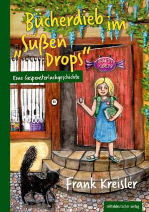 Ein kleines Gespenst hat im Süßwarenladen „Süßer Drops“ ein tolles Buch entdeckt und will es mit nach Hause nehmen. Doch das scheint kompliziert zu sein! Während das Gespenst durch die Wand entschwindet, fliegt das Buch dagegen und bleibt dort liegen. Die Ladenbesitzerin findet es am nächsten Tag und ist besorgt. Eines Nachts ertappt sie den verhinderten Bücherdieb, doch der entkommt, wieder ohne Buch. Jetzt weiß sie, dass es im „Süßen Drops“ spukt. Wie wird sie den Spuk wieder los? Und wie kann das Gespenst das Buch doch noch durch die Wand mitnehmen? Ein fröhlich- spukiger Lesespaß für Klein und Groß von Frank Kreisler, den Anke Hartmann farbenfroh illustriert hat.