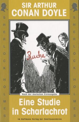 Der erste gemeinsame Fall des Sherlock Holmes und Dr. Watson, heute ein Klassiker, begeistert nach wie vor Jung und Alt. Schon 1887, während der Erstveröffentlichung im Beeton's Christmas Annual, lockten die beiden Protagonisten durch ihre Hingabe, Divergenz und nicht zuletzt durch ihren Intellekt die Leser zu Hunderten. Werden Sie Zeuge des ersten Aufeinandertreffens von Sherlock Holmes und Dr. Watson in der Neuausgabe des Haffmans Verlags bei Zweitausendeins. Nur bei uns! 206 Seiten. Broschur. Haffmans.