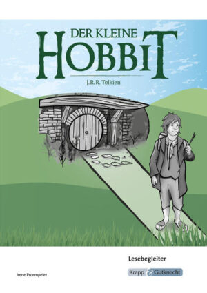 Unser Lesebegleiter begleitet bei der Erschließung des Romans Der kleine Hobbit von J.R.R. Tolkien und dessen Themen. Das Unterrichtsmaterial mit abwechslungsreichen Aufgaben, Arbeitsblättern, Hilfestellungen und einer schülernahe Gestaltung mit Illustrationen fördert die Kreativität und das individuelle Lerntempo im Fach Deutsch. Einsetzbar als Arbeitsheft im Unterricht, im Homeschooling und für die private Nutzung. Die (Vor- )Geschichte zum Fantasy- Epos Der Herr der Ringe von J.R.R. Tolkien. Bilbo Beutlin, ein angesehener Hobbit, lässt sich von Zauberer Gandalf in ein Abenteuer verwickeln und von Zwergenkönig Thorin Eichenschild als Meisterdieb unter Vertrag nehmen. Er begibt sich auf eine Reise, die über ein Jahr dauert, um den Zwergen zu helfen, ihren geraubten Schatz zurückzugewinnen ... Der kleine Hobbit ist eine märchenhafte Abenteuersage und der Schlüssel zu Tolkiens Fantasiewelt, die Tapferkeit, Mut und Treue wunderbar nahebringt. Ein Lesespaß für Kinder und Jugendliche! Der Lesebegleiter enthält J. R. R. Tolkien und die Fantasyliteratur Checkliste für das Lesetagebuch Die Abenteuerkarte Kapitelübersicht Figuren, Wesen und Völker Personenbeschreibung Bilbo Beutlin Gandalf der große Zauberer Die Elben Die Orks Die Trolle Beorn der Pelzwechsler Gollum Themen und Motive Freundschaft Der Schatz Kreuzworträtsel einen digitalen Bereich