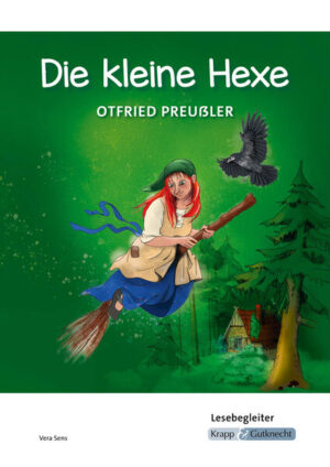 Der perfekte Begleiter für fantasievolle Lesestunden Unser Lesebegleiter zu Otfried Preußlers Klassiker Die kleine Hexe bietet ein umfassendes Begleitmaterial, das Kinder beim Lesen unterstützt und die Geschichte lebendig werden lässt. Durch vielfältige und interaktive Aufgaben lernen die Kinder, die tiefgründigen Botschaften des Buches zu verstehen und ihre eigenen Gedanken und Meinungen zu formulieren. Ergänzt durch kreative Übungen zum Schreiben, Malen und Basteln, schafft der Lesebegleiter eine lebendige Leseerfahrung. Inhalte des Lesebegleiters: kapitelbezogene Aufgaben spannende Aufgaben zu jedem Kapitel, die das Textverständnis fördern und vertiefen methodische Vielfalt Aufgaben zur Partnerarbeit, kreativen Gestaltung, Analyse und Internetrecherche bieten abwechslungsreiche Lernansätze. Förderung von Schlüsselkompetenzen Übungen zum Schreiben, Lesen und zur Reflexion bereiten Kinder auf altersgerechte Weise auf den kritischen Umgang mit Texten vor. farbig illustrierte Seiten liebevoll gestaltete Illustrationen, die das Abenteuer der kleinen Hexe zum Leben erwecken Im Klassensatz in Kombination mit dem Lehrerheft und der Bastelanleitung Der rote Faden Das Lehrerheft Die kleine Hexe(ISBN: 978-3-96323-404-0) liefert Lehrkräften zusätzlich methodische Hinweise und Lösungen zu den Aufgaben des Lesebegleiters, während die Bastelanleitung Der rote Faden: Die kleine Hexe(ISBN: 978-3-96323-406-4) die Kinder dazu anleitet, eine eigene Lesebox und Erinnerungskärtchen zu jedem Kapitel zu gestalten. Gemeinsam bilden sie ein durchdachtes Gesamtpaket, das einen handlungsorientierten und kreativen Literaturunterricht ermöglicht und die Lesemotivation nachhaltig stärkt. Um was geht’s? Es war einmal eine kleine Hexe, die war erst einhundertsiebenundzwanzig Jahre alt … Obwohl die kleine Hexe sechs Stunden am Tag das Hexen übt, will es noch nicht so recht klappen. Von den großen Hexen wird sie deshalb nicht für voll genommen und verspricht vor dem Hexenrat, übers Jahr eine gute Hexe zu werden. Doch was ist eine gute Hexe? Eine, die immerfort Gutes hext das jedenfalls rät der kleinen Hexe ihr weiser Rabe Abraxas. Der Hexenrat ist da ganz anderer Meinung. Doch wer zuletzt lacht …