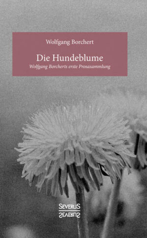 „Die Sehnsucht, etwas Lebendiges in der Zelle zu haben, wurde so mächtig in mir, dass die Blume, die schüchterne kleine Hundeblume, für mich bald den Wert eines Menschen, einer heimlichen Geliebten bekam: Ich konnte nicht mehr ohne sie leben - da oben zwischen den toten Wänden!“Einsam und gefangen im immer gleichen Trott verbringt Insasse Nummer 432 seine Tage im Gefängnis. Als er jedoch während eines Hofgangs eine blühende Hundeblume entdeckt, weckt diese tiefe Begierde in ihm und wird der tröstende Mittelpunkt seines sonst tristen Alltags. In dieser autobiographischen Erzählung verarbeitete Wolfgang Borchert (1921-1947) seine Erinnerungen an seine Inhaftierung in einem Militärgefängnis zur Zeit des Nationalsozialismus.