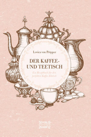 Längst vergessene Rezepte aus alten Tagen, Ideen für den gemütlichen Nachmittagstee - dieses Werk weckt Erinnerungen an harmonische Kaffeekränzchen bei Großmutter auf dem Lande. Die deutsche Autorin Lovica von Pröpper (1810-1898) verfasste zahlreiche Rezeptsammlungen und Kochbücher zu verschiedensten Anlässen. Stets offen für Neues, war sie eine der ersten, die das damals innovative Backpulver als „große Erleichterung“ bewarb und in ihren Rezepten benutzte. Von lokalen Schmankerln bis hin zu nationalen Spezialitäten - finden sich Inspirationen für jeden Kaffee- und Teeliebhaber